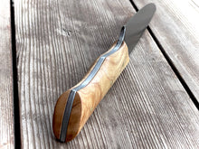 Load image into Gallery viewer, Aspero - Forged W1 Hunting Knife with natural Stabilized Maple Handle
