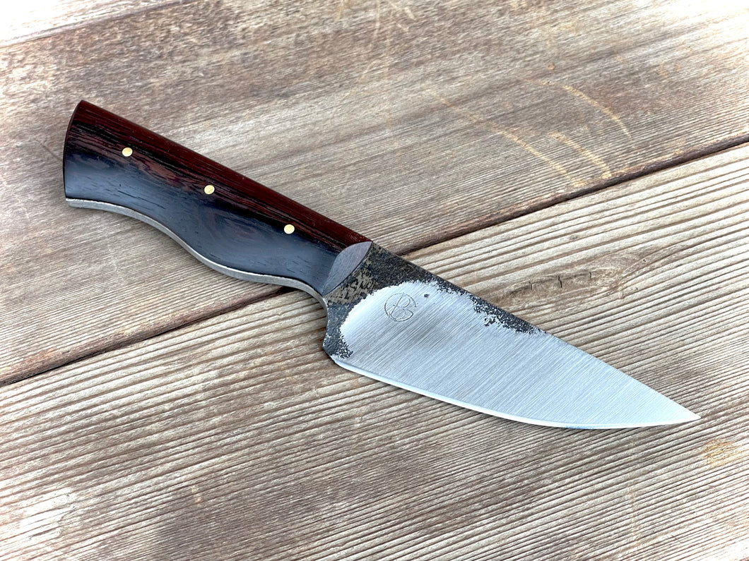 Vespera - Forged W1 Hunting Knife with Stabilized Pheasant Wood Handle