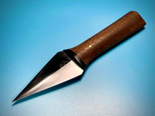 Load image into Gallery viewer, Boot Dagger - W1 Tool Steel - Genuine Mahogany and Gabon Ebony
